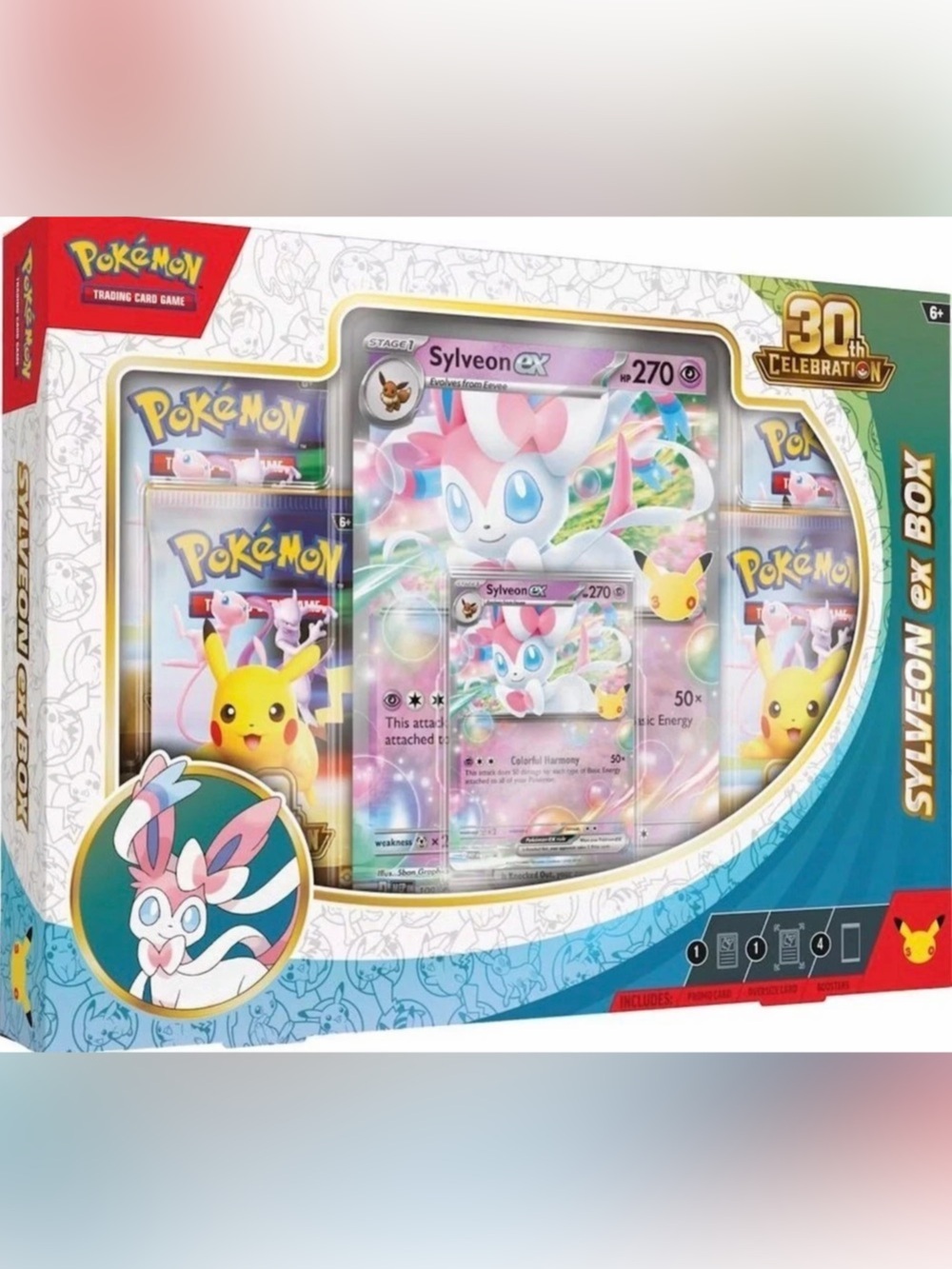 Pokémon TCG: 30th Celebration Sylveon Box